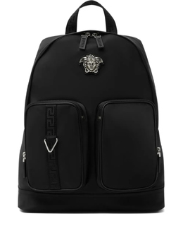 Versace: Чёрный рюкзак  La Medusa