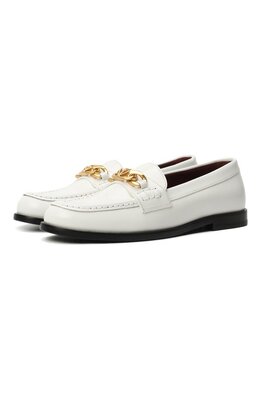 Valentino: Белые лоферы  VLogo