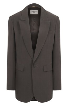 Saint Laurent: Шёлковый жакет 