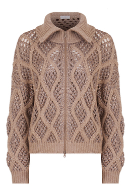 BRUNELLO CUCINELLI: Трикотажный кардиган 