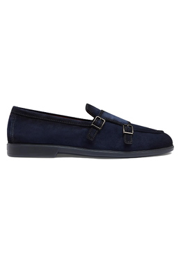 SANTONI: Синие туфли 
