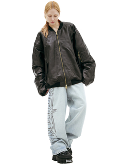 VETEMENTS: Чёрная куртка 