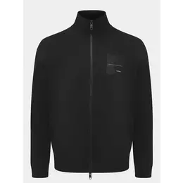 Armani Exchange: Чёрная толстовка 