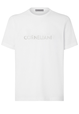 CORNELIANI: Белая футболка 