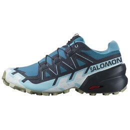 Salomon: Синие кроссовки 