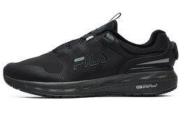 Fila: Чёрные кроссовки 