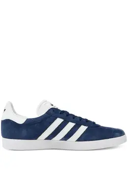 adidas: Голубые кроссовки  Gazelle