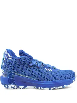adidas: Голубые кроссовки  Dame 7