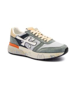 Premiata: Серые кроссовки 