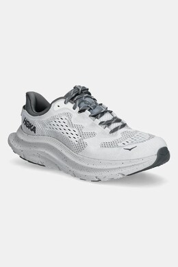 HOKA: Серые кроссовки 