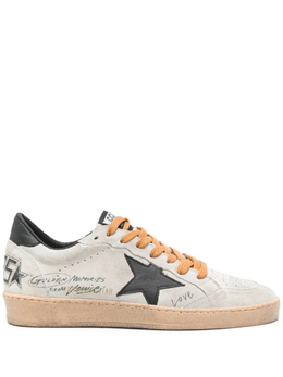 Golden Goose: Серые кеды  Ball Star