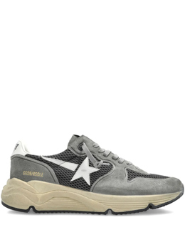 Golden Goose: Серые кроссовки  Running Sole
