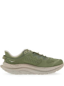HOKA: Зелёные кроссовки 