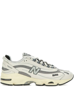 New Balance: Белые кроссовки 