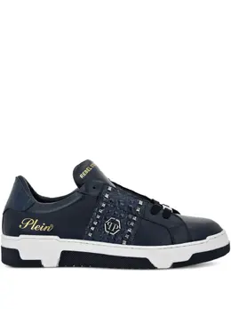 Philipp Plein: Синие кроссовки 