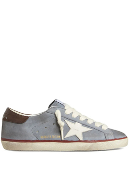 Golden Goose: Серые кроссовки  Super Star