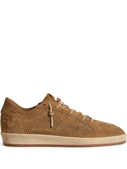 Golden Goose: Коричневые кеды  Ball Star