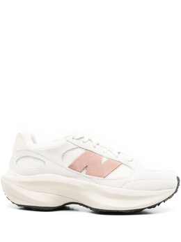New Balance: Белые кроссовки 