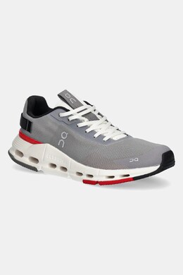 On Running: Серые кроссовки 