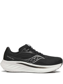 Saucony: Чёрные кроссовки 