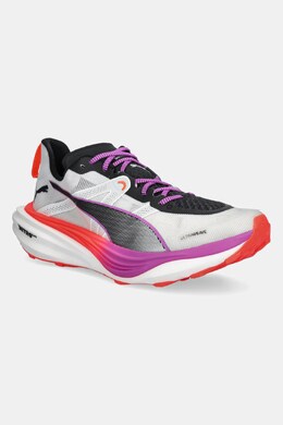 PUMA: Белые кроссовки  Deviate Nitro