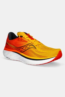 Saucony: Оранжевые кроссовки 
