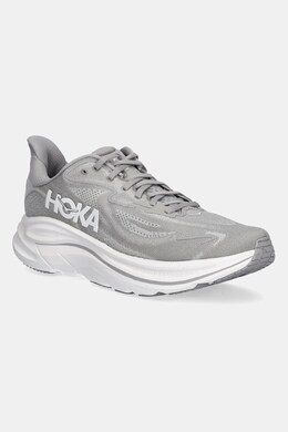 HOKA: Серые кроссовки 