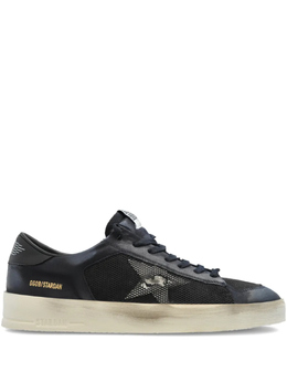 Golden Goose: Синие кроссовки  Stardan