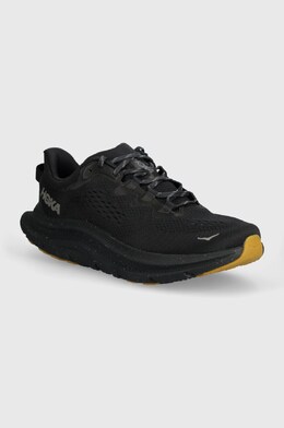 HOKA: Чёрные кроссовки 