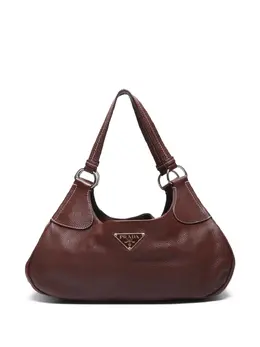 Prada Pre-Owned: Коричневая сумка 