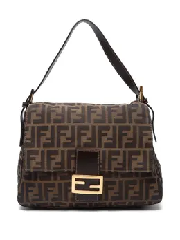 Fendi Pre-Owned: Коричневая сумка 