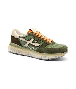 Premiata: Кроссовки цвета хаки 