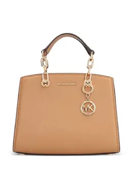 Michael Michael Kors: Бежевая сумка-шоппер 