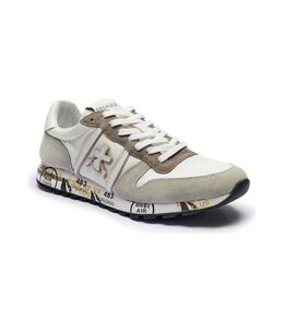 Premiata: Серые кроссовки 