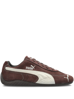 PUMA: Коричневые кроссовки  Speedcat
