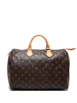 Louis Vuitton Pre-Owned: Коричневая сумка 