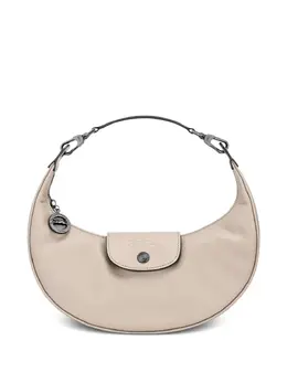 Longchamp: Розовая сумка  Le Pliage