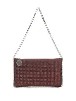 Stella McCartney: Бордовый клатч  Falabella