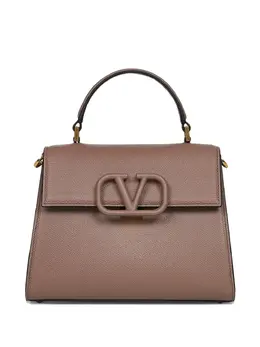 Valentino Garavani: Коричневая сумка-шоппер 