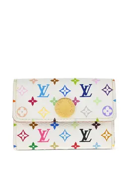 Louis Vuitton Pre-Owned: Белый кошелёк 