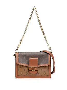 Louis Vuitton Pre-Owned: Коричневая сумка 