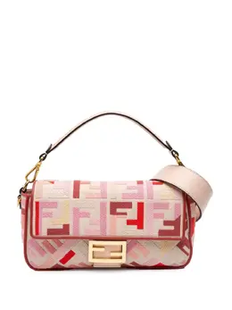 Fendi Pre-Owned: Розовая сумка 