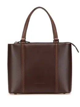 Burberry Pre-Owned: Коричневая сумка-шоппер 