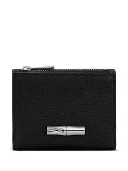 Longchamp: Чёрный картхолдер  Roseau