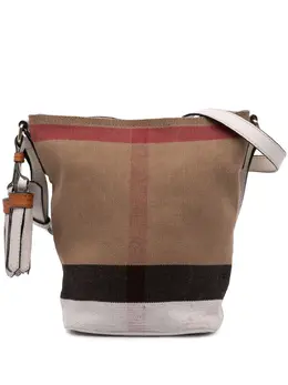 Burberry Pre-Owned: Коричневая сумка 