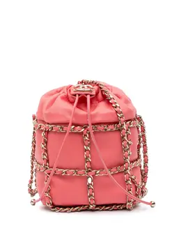 CHANEL Pre-Owned: Розовая сумка 