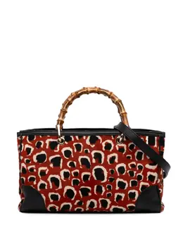 Gucci Pre-Owned: Красная сумка-шоппер 