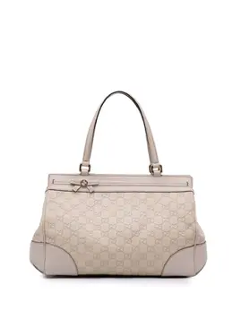 Gucci Pre-Owned: Коричневая сумка-шоппер 