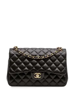 CHANEL Pre-Owned: Чёрная сумка 