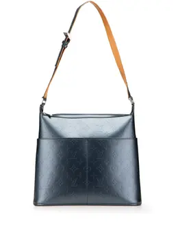 Louis Vuitton Pre-Owned: Голубая сумка 
